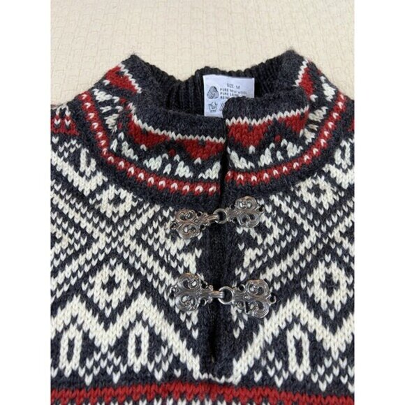 Dale Of‎ Norway Sport Lined Polarwind Wool Sweater Mens Medium Cream Insulated - Picture 6 of 16